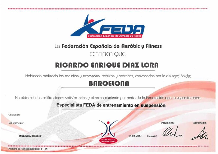 CERTIFICADO TRX2